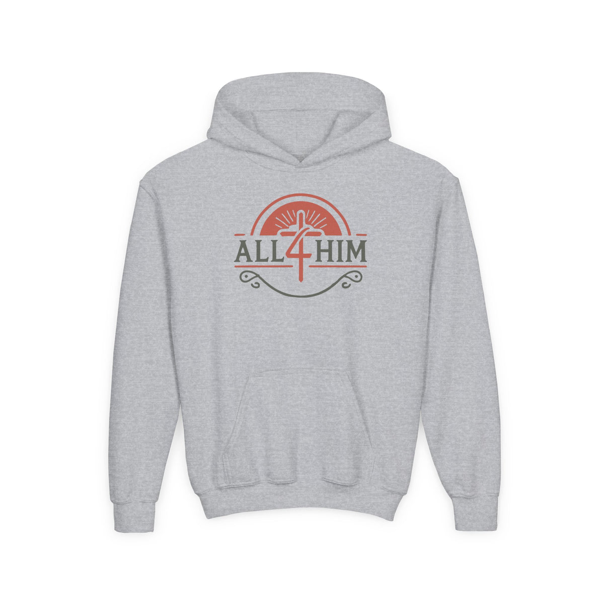 Live the Verse – all4HIM Hooded Sweatshirt (Colossians 3:17)