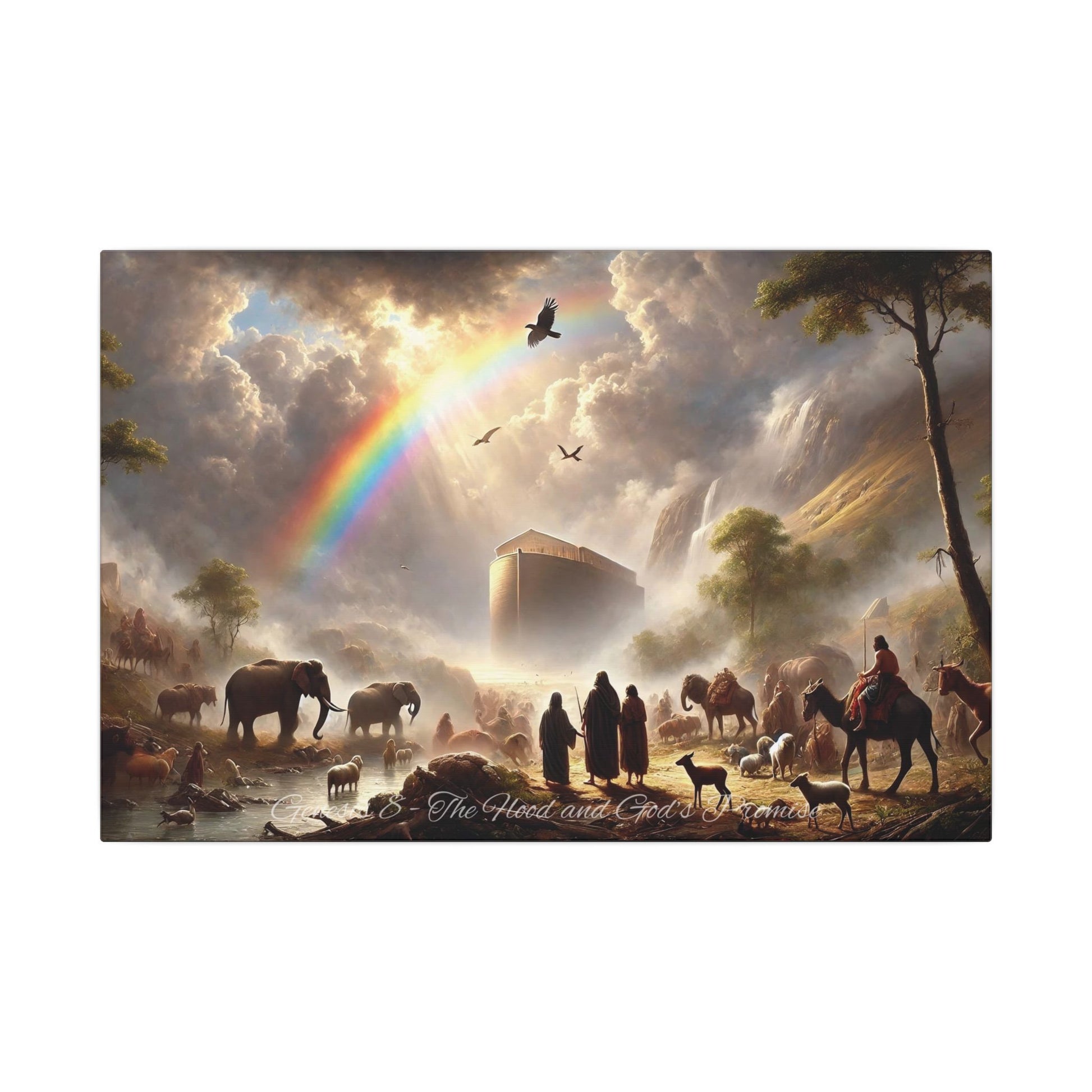Sacred Scriptures: The Flood and God’s Promise – all4HIM Collection 0.75" (18x12)