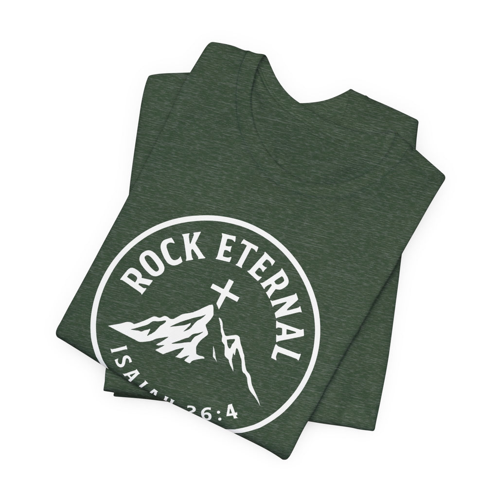 The Rock Eternal – Isaiah 26:4 – T-Shirt | Live the Verse | all4HIM