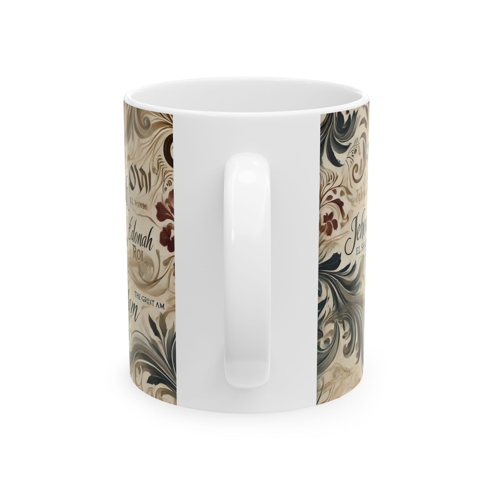 Fill Your Cup: Names of God – Christian Ceramic Mug (11oz / 15oz) | all4HIM Collection
