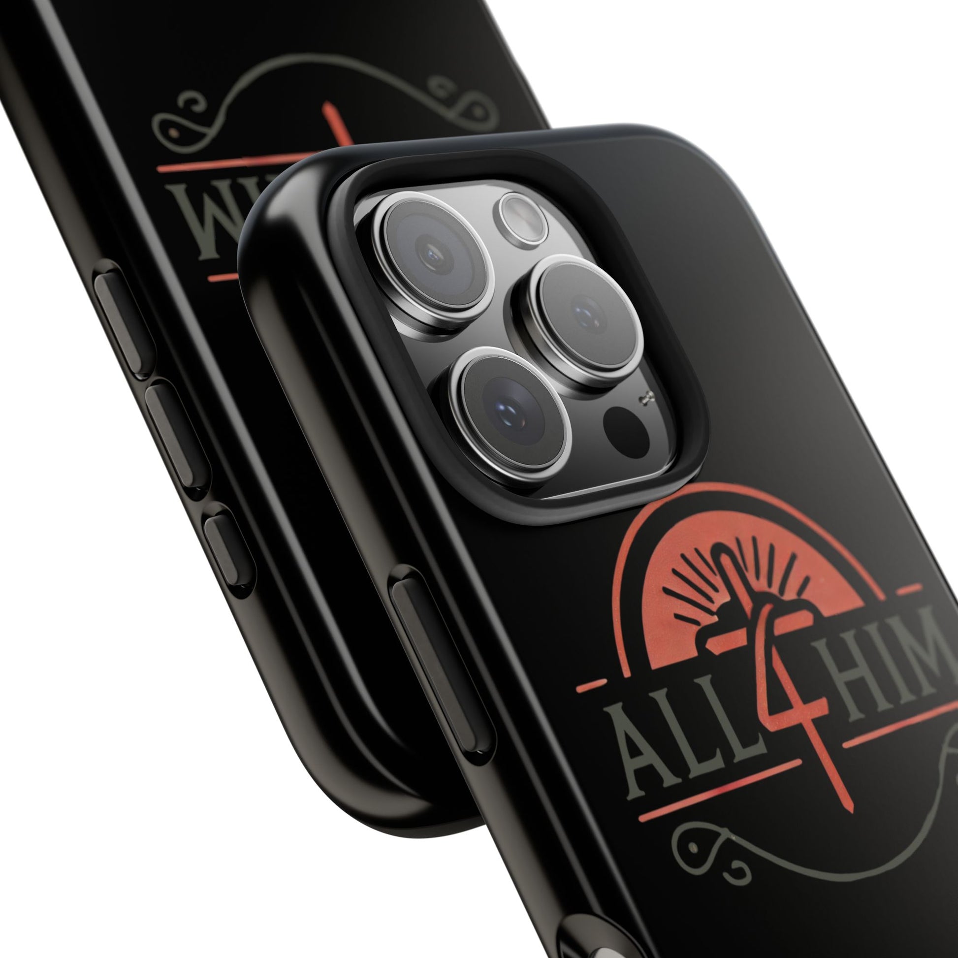 all4HIM Logo Phone Case – Colossians 3:17 | Faith + Function