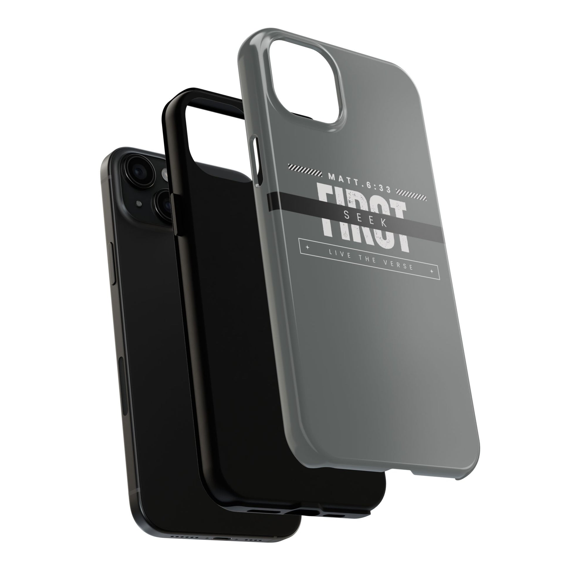 Seek First – Matthew 6:33 Phone Case | Live the Verse Collection