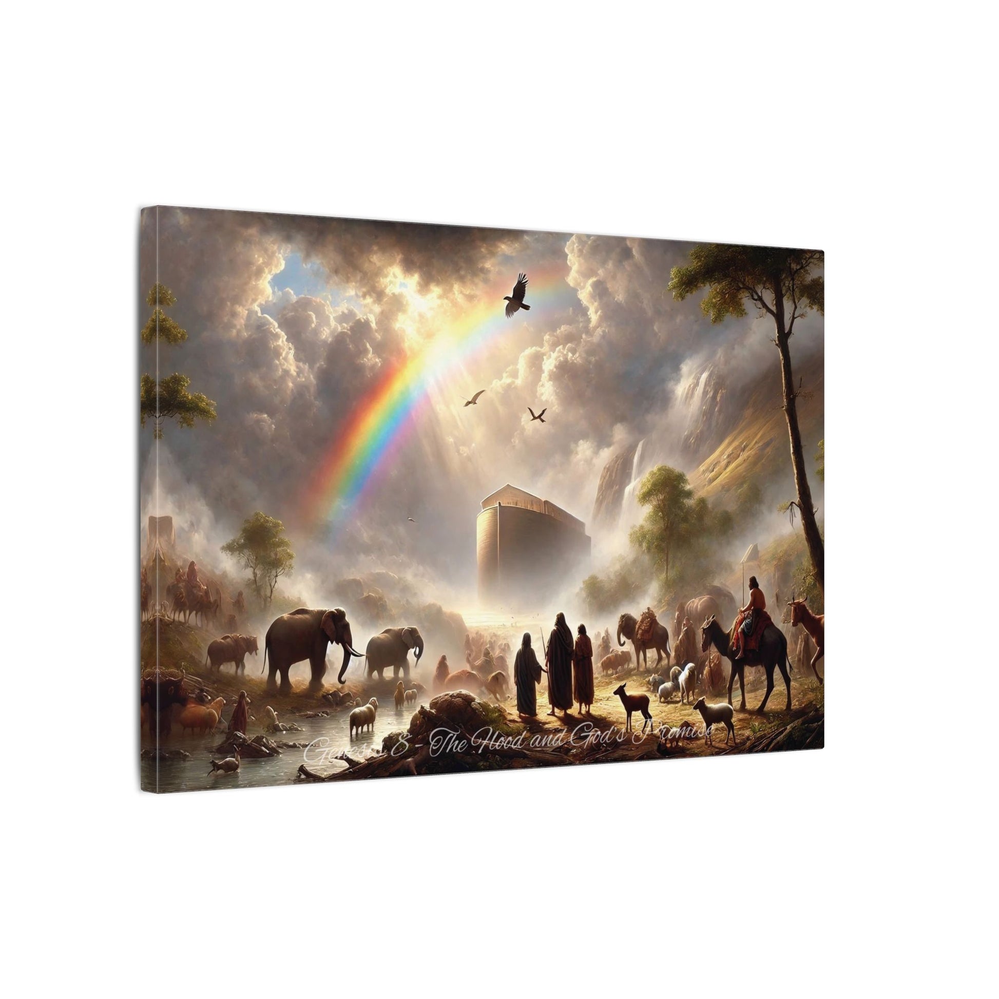 Sacred Scriptures: The Flood and God’s Promise – all4HIM Collection 0.75" (18x12)