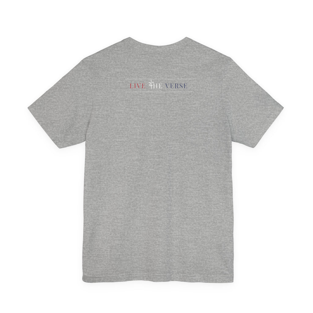 Fear Not - Isaiah 41:10 Patriotic T-Shirt | Live the Verse | all4HIM Collection