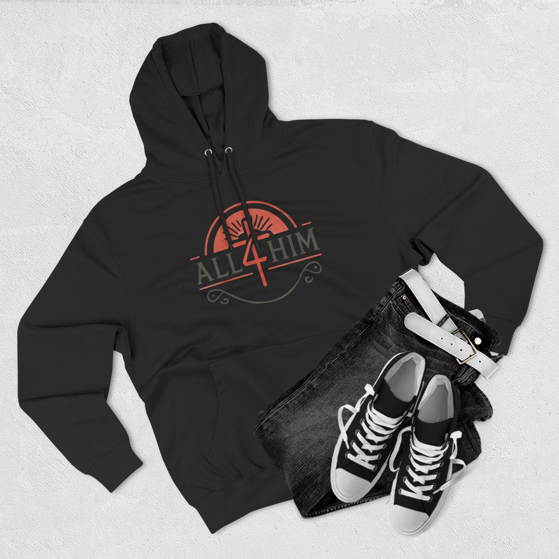 Live the Verse: Hoodie – all4HIM Hooded Sweatshirt | all4HIM Collection