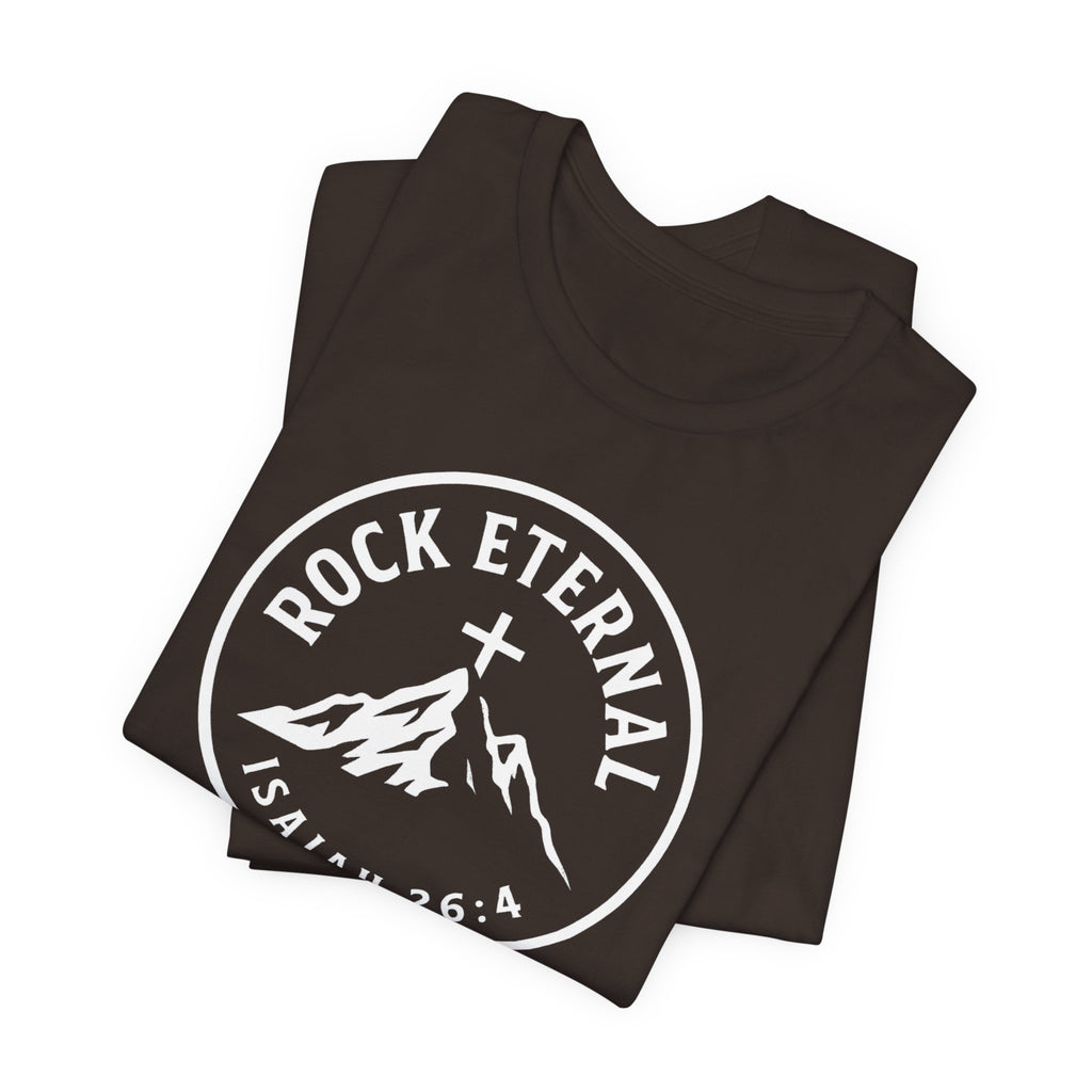 The Rock Eternal – Isaiah 26:4 – T-Shirt | Live the Verse | all4HIM