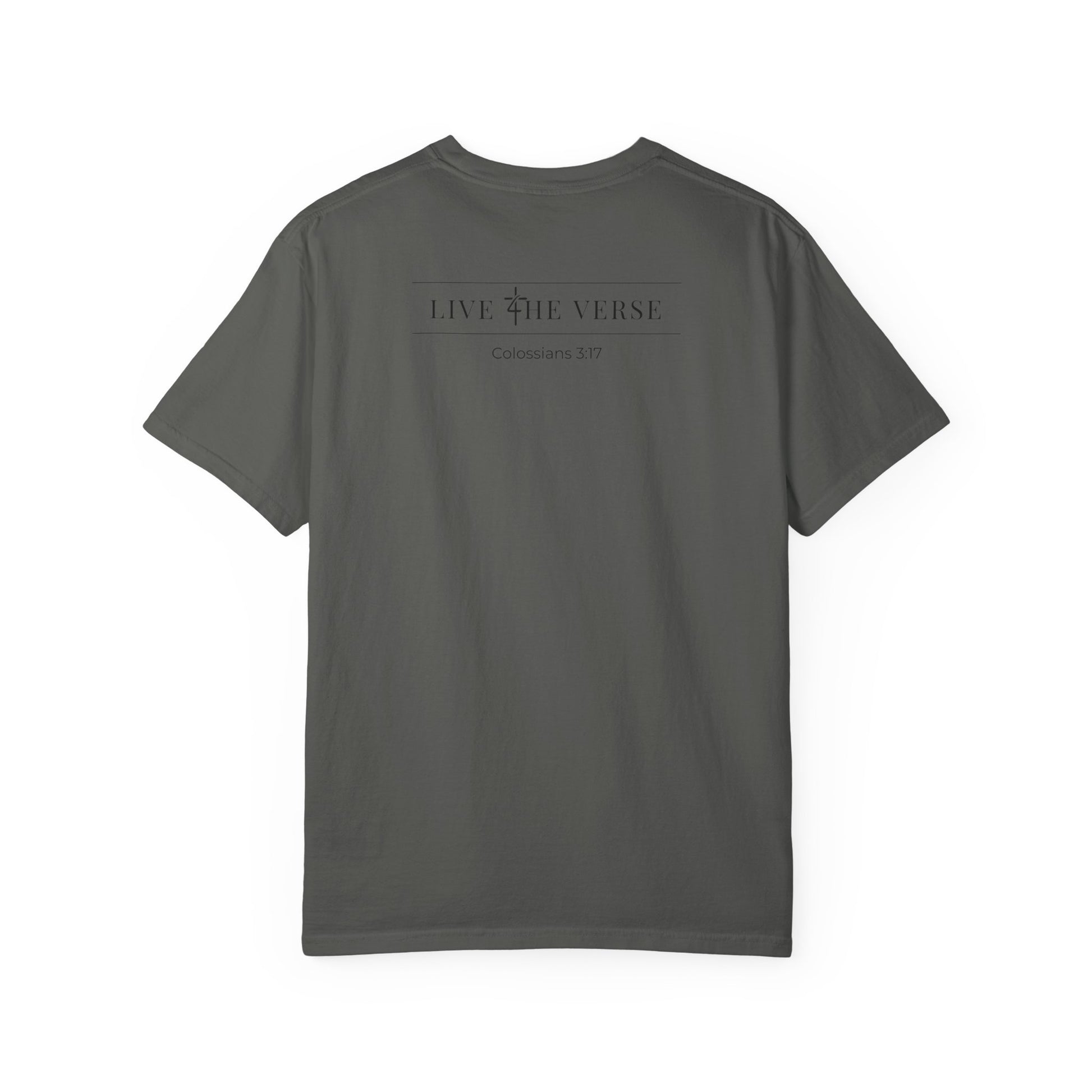 Live the Verse – Colossians 3:17 T-shirt | all4HIM Collection