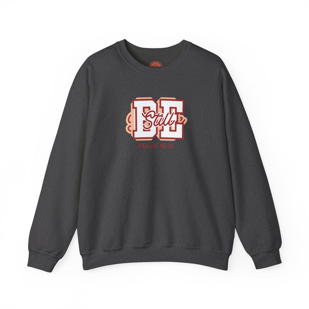 Be Still – Psalm 46:10 Crewneck Sweatshirt | Live the Verse Collection | all4HIM