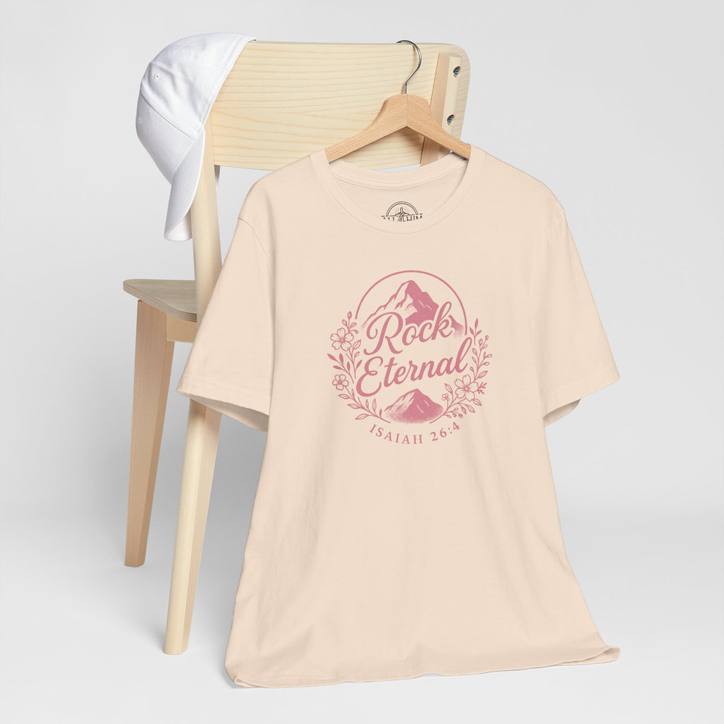 The Rock Eternal – Isaiah 26:4 – T-Shirt | Live the Verse | all4HIM