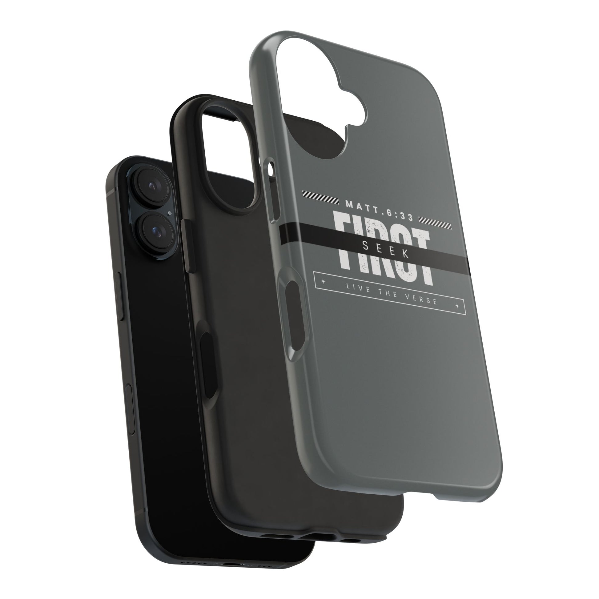 Seek First – Matthew 6:33 Phone Case | Live the Verse Collection